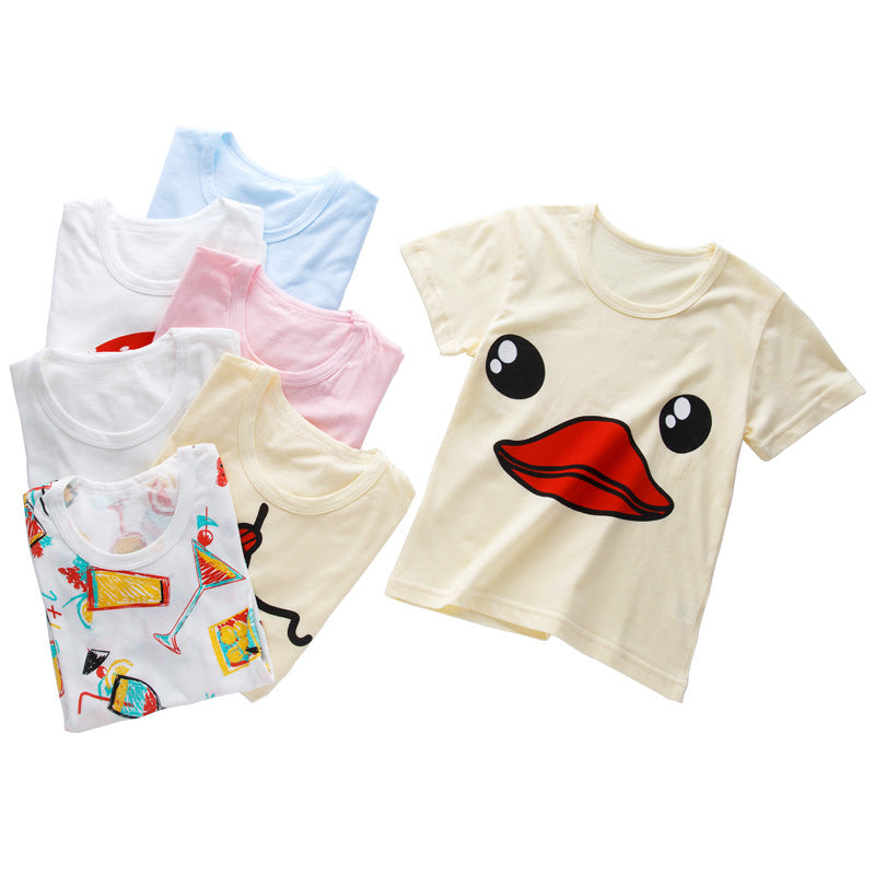 Colorful graphic t-shirts with fun cartoon prints, FashionRay trendy casual wear collection