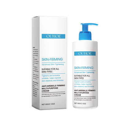 OUHOE Skin-Firming anti-wrinkle firming cream bottle and box, advanced skincare at FashionRay